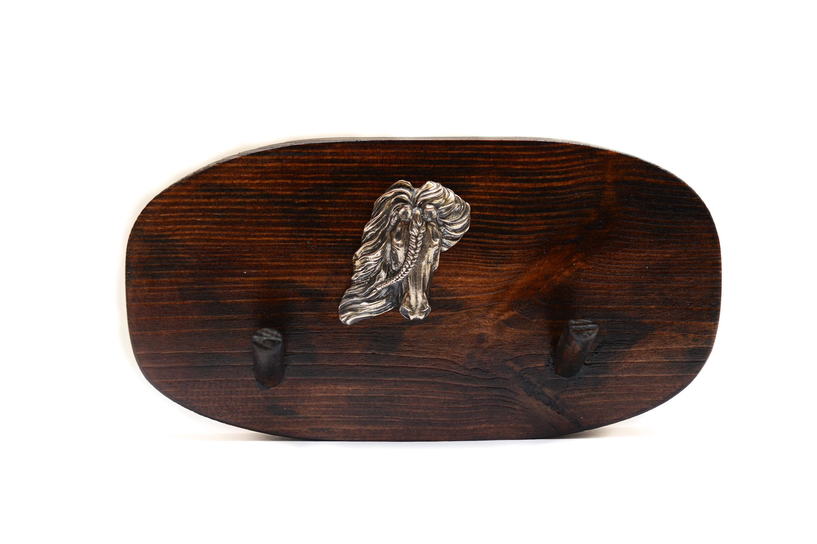 Friesian horse I - accessory hanger, horse medal hanger, key hooks by Art-Dog коричневий
Friesian horse I - accessory hanger, horse medal hanger, key hooks by Art-Dog коричневий