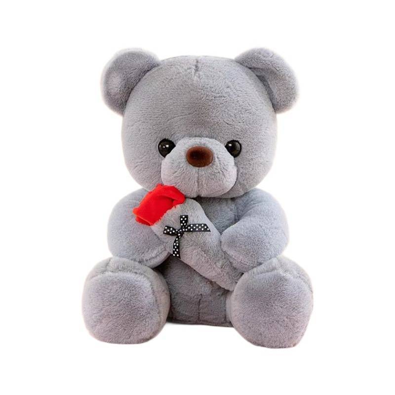 Plush Teddy Bear Toy With Rose Design For Birthday Gift For Teens And Adults
Plush Teddy Bear Toy With Rose Design For Birthday Gift For Teens And Adults