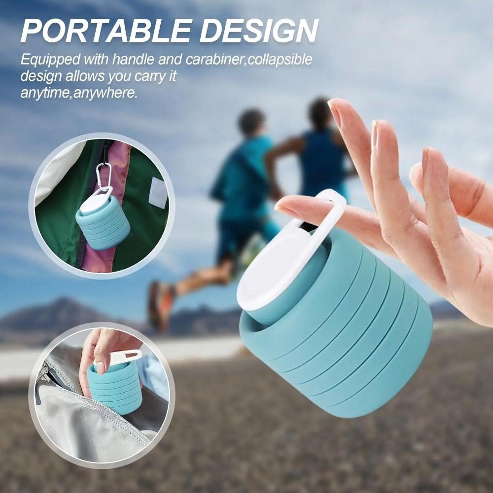 Retractable Sports Water Bottle 200-600ML Foldable Drinking Cup Collapsible Sport Bottle Cycling синій
Retractable Sports Water Bottle 200-600ML Foldable Drinking Cup Collapsible Sport Bottle Cycling синій