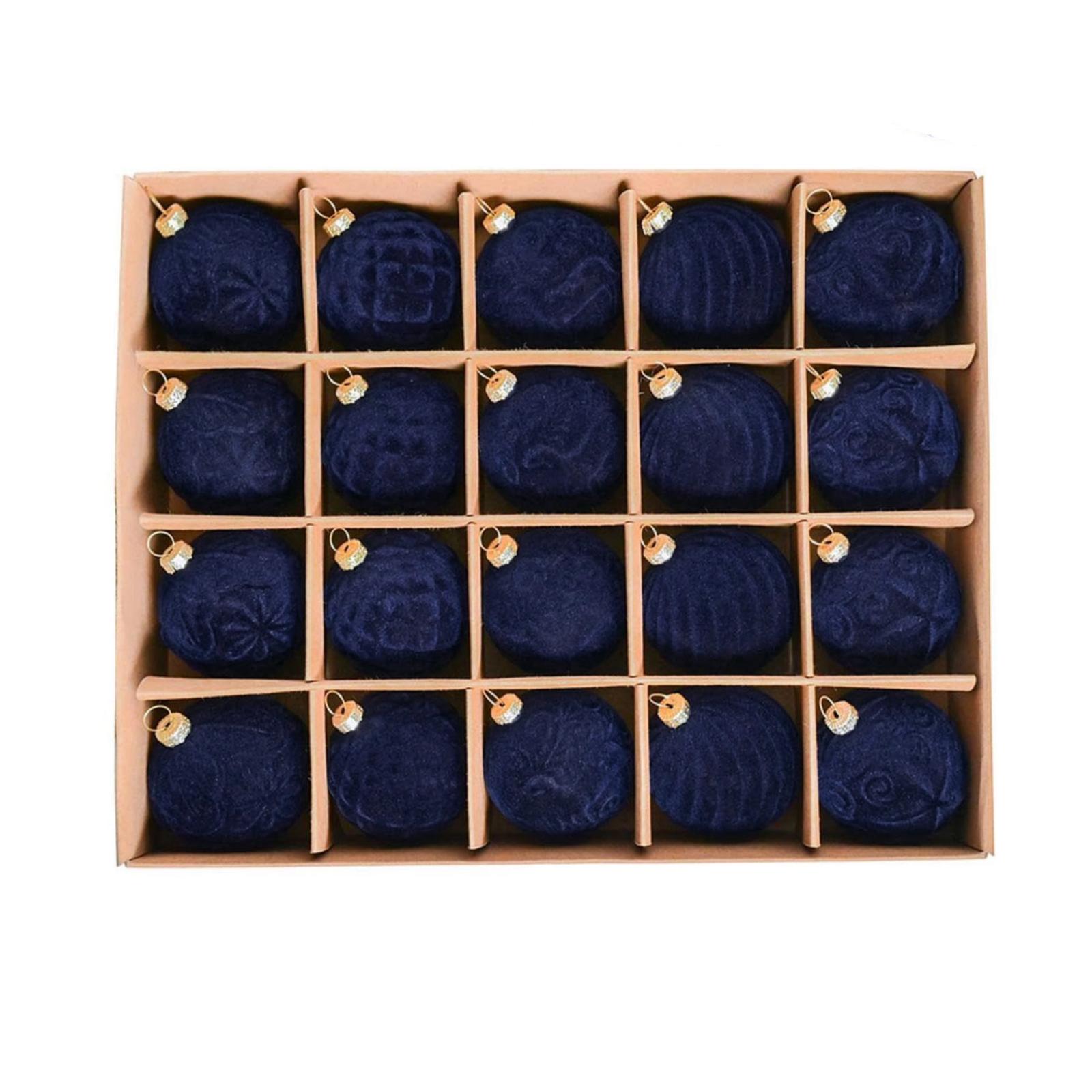 3.1inch Velvet Christmas Ornaments Balls Flocked Christmas Tree 20PCS Plastic Balls Xmas Hanging Ornaments Decoration
3.1inch Velvet Christmas Ornaments Balls Flocked Christmas Tree 20PCS Plastic Balls Xmas Hanging Ornaments Decoration