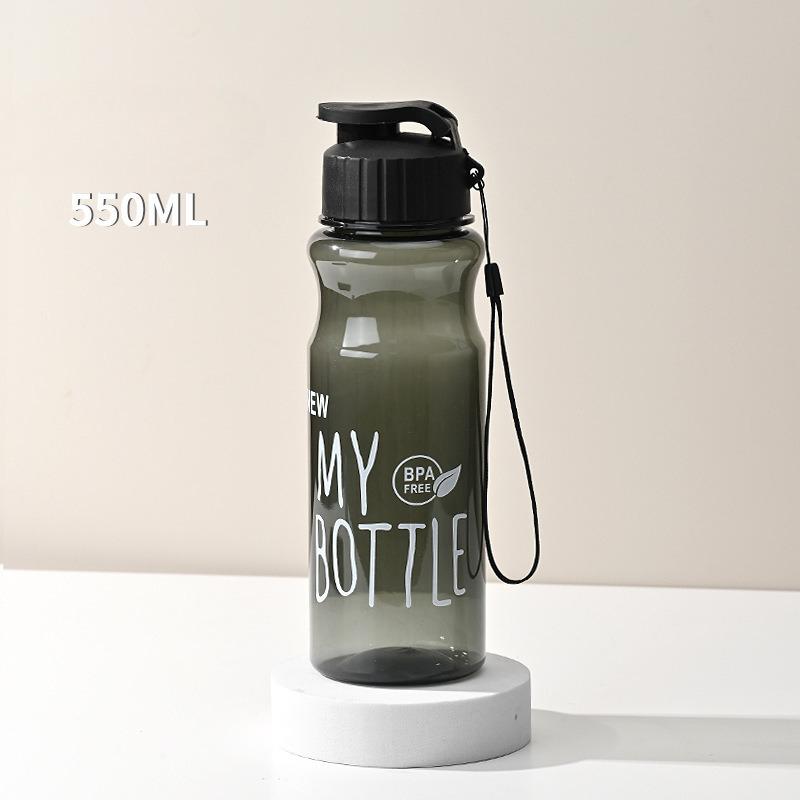 Large Capacity Portable Press Flip Cover Sports Cup With Handle And Wrist Strap For Outdoor Hiking Running BPA Free Plastic Water Bottle 550ml чёрный
Large Capacity Portable Press Flip Cover Sports Cup With Handle And Wrist Strap For Outdoor Hiking Running BPA Free Plastic Water Bottle 550ml чёрный