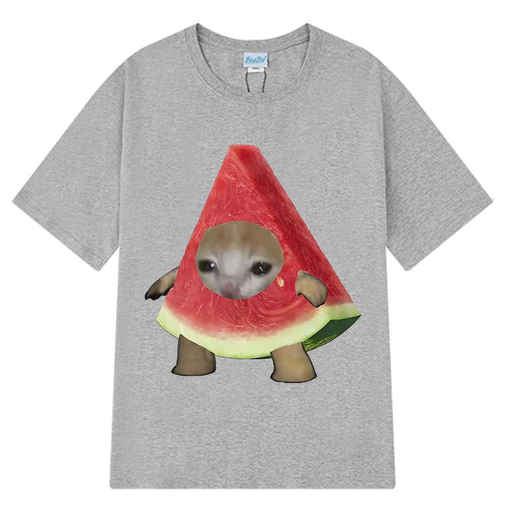 The Latest Mens Pure Cotton Tshirt of 2025 Watermelon Cat Comfortable Breathable Highquality Beach Travel Party Ins 4XL
The Latest Mens Pure Cotton Tshirt of 2025 Watermelon Cat Comfortable Breathable Highquality Beach Travel Party Ins 4XL