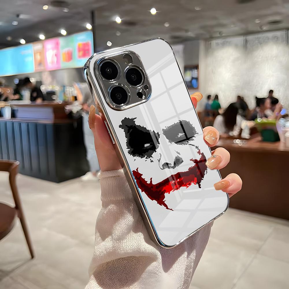 Cool J-Jokers-Clown Phone Case For IPhone 17 Pro Max 15 Pro 16 14 Plus 12 13 Mini 11 Pro Shockproof Electroplated Glass Cover iPhone 14 Pro Max
Cool J-Jokers-Clown Phone Case For IPhone 17 Pro Max 15 Pro 16 14 Plus 12 13 Mini 11 Pro Shockproof Electroplated Glass Cover iPhone 14 Pro Max