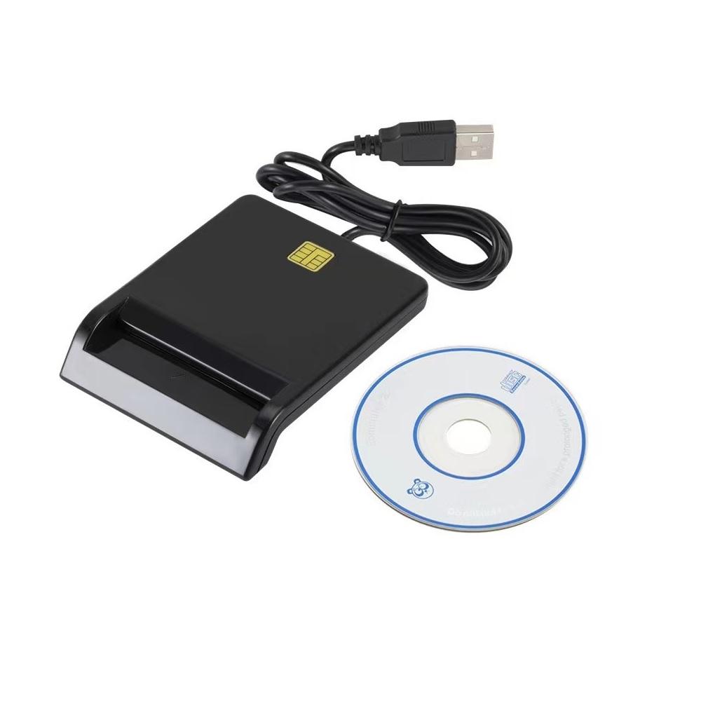 USB 2.0 Зчитувач смарт-карт з чіпом для DOD CAC Common Access-ID банківської картки для Mac OS
USB 2.0 Зчитувач смарт-карт з чіпом для DOD CAC Common Access-ID банківської картки для Mac OS