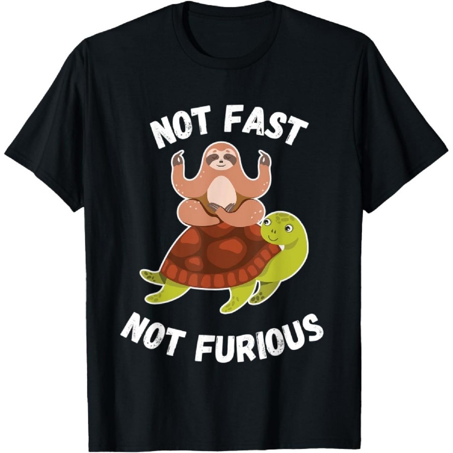 Funny Not Fast Not Furious Sloth Turtle Lazy Days Sleep T-Shirt XXXXXL чёрный
Funny Not Fast Not Furious Sloth Turtle Lazy Days Sleep T-Shirt XXXXXL чёрный