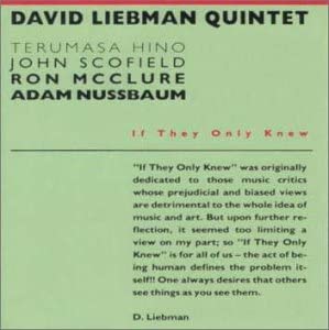 CD DAVE LIEBMAN, RON MCLEAN, JOHN SCOF - If They Only New ABCJ102 Japan Music Others Used
CD DAVE LIEBMAN, RON MCLEAN, JOHN SCOF - If They Only New ABCJ102 Japan Music Others Used