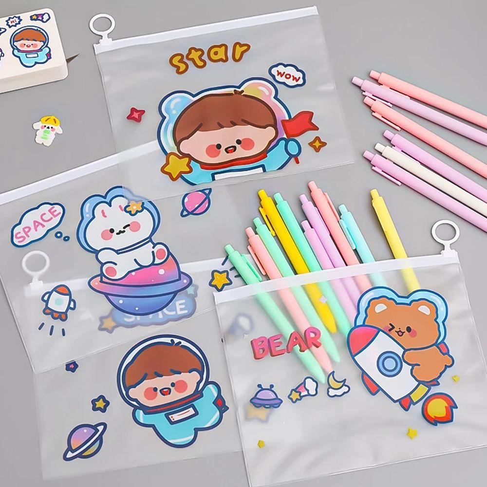 Office Supplies File Folder Astronaut File Bag Pencil Case File Storage Bag Transparent File Bag B
Office Supplies File Folder Astronaut File Bag Pencil Case File Storage Bag Transparent File Bag B