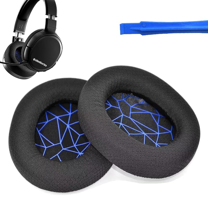 ear pads FOR SteelSeries Arctis 1/Arctis 3/Arctis 5/Arctis 7/7P/Arctis 9X/Arctis Pro/Arctis prime Compatible with exchange for headphone pad
ear pads FOR SteelSeries Arctis 1/Arctis 3/Arctis 5/Arctis 7/7P/Arctis 9X/Arctis Pro/Arctis prime Compatible with exchange for headphone pad