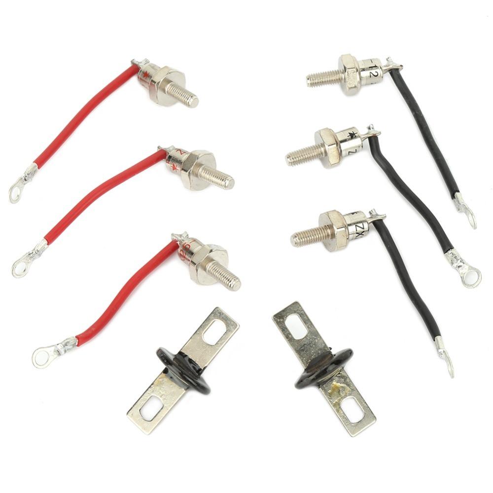 Red and Black Wire Diode Rectifier Diode Rectifier for Stamford Generator UCI22 / 27 Generator RSK2001
Red and Black Wire Diode Rectifier Diode Rectifier for Stamford Generator UCI22 / 27 Generator RSK2001