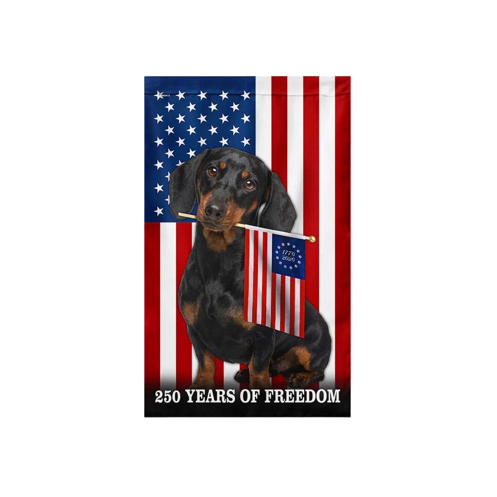 250th Anniversary Garden Flag, Single Sided One Size
250th Anniversary Garden Flag, Single Sided One Size