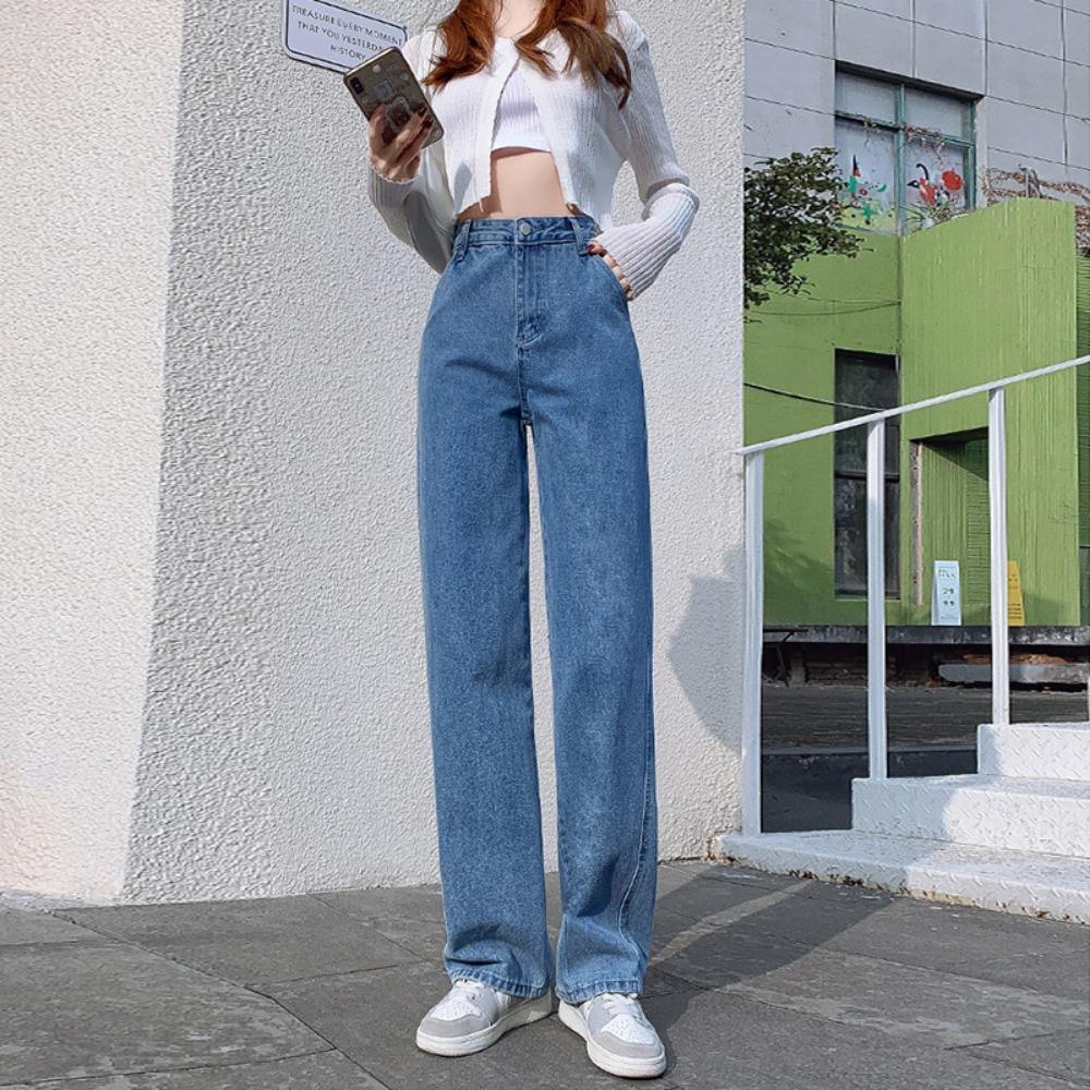 Versatile Korean version of loose wide-leg jeans for women s 2025 new high-waisted and thin straight-leg floor pants for small people S
Versatile Korean version of loose wide-leg jeans for women s 2025 new high-waisted and thin straight-leg floor pants for small people S