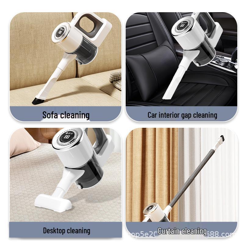 Компактный беспроводной пылесос с мощным всасыванием и тихой работой для использования в автомобиле и дома 1601mAh to 2000mAh
Компактный беспроводной пылесос с мощным всасыванием и тихой работой для использования в автомобиле и дома 1601mAh to 2000mAh