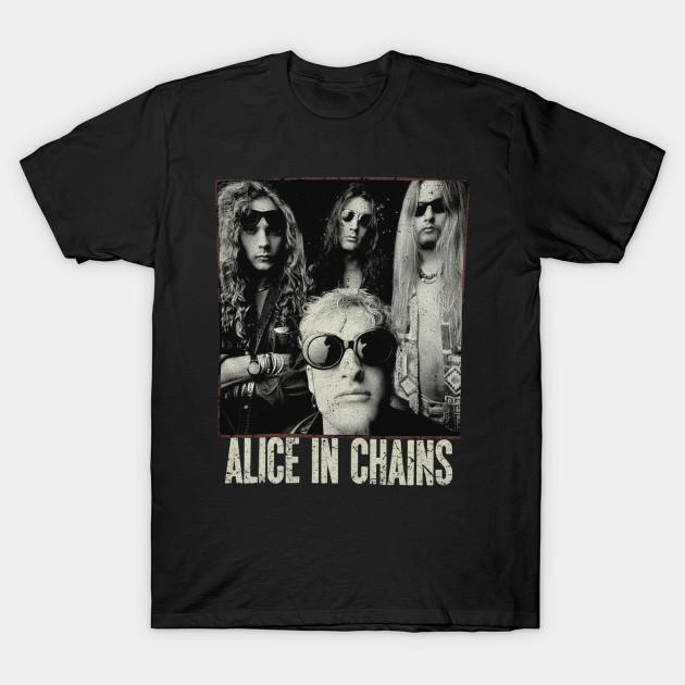 Men Black Print T-shirt Alice In Chains No-Cut Transfer Paper Print Cotton Tshirt L чорний
Men Black Print T-shirt Alice In Chains No-Cut Transfer Paper Print Cotton Tshirt L чорний