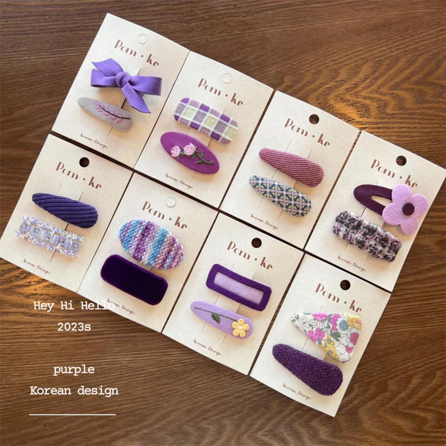 Winter Purple Elegant Hairpins Women Girls Kids Hair Clips Pin Barrettes Accessories Hairgrips Headdress Headwear Ornaments about 5.5 cm
Winter Purple Elegant Hairpins Women Girls Kids Hair Clips Pin Barrettes Accessories Hairgrips Headdress Headwear Ornaments about 5.5 cm