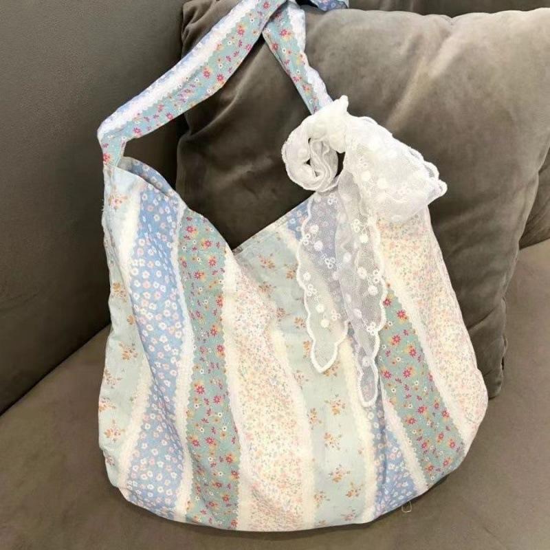 Ladies Bag Korean Versi Sweet Girly Style Floral Canvas Bag Large Capacity Commuter Shoulder Tote Bag Fashi Handtasche Damen
Ladies Bag Korean Versi Sweet Girly Style Floral Canvas Bag Large Capacity Commuter Shoulder Tote Bag Fashi Handtasche Damen