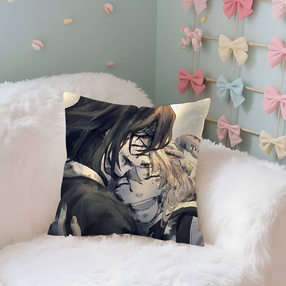 MKMitsuri X OObanais Case Plush Fabric Soft Pillowcase Double Sided Print Cushion Cover Household Gifts 40x40CM(16x16in)
MKMitsuri X OObanais Case Plush Fabric Soft Pillowcase Double Sided Print Cushion Cover Household Gifts 40x40CM(16x16in)