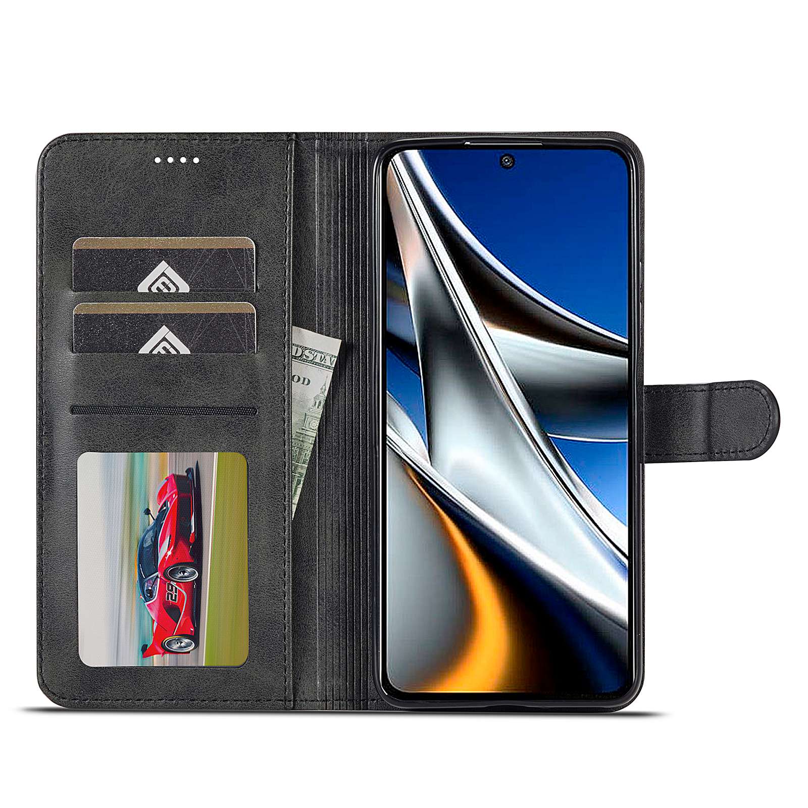 LC.IMEEKE for Xiaomi Poco M4 Pro 4G Well-protected Textured PU Leather Flip Folio Stand Wallet Case Phone Case Cover Grey
LC.IMEEKE for Xiaomi Poco M4 Pro 4G Well-protected Textured PU Leather Flip Folio Stand Wallet Case Phone Case Cover Grey