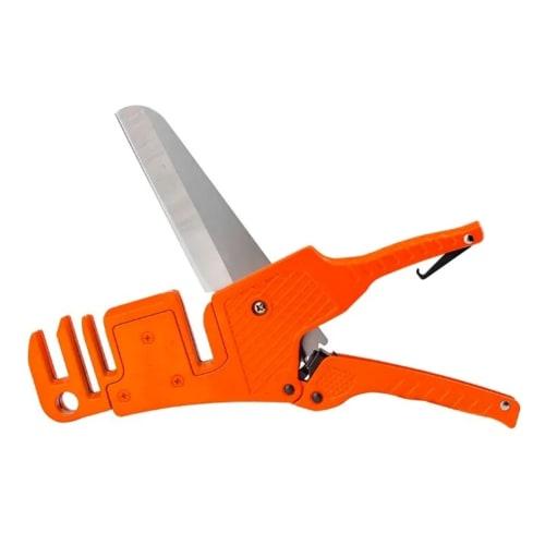 Morisho Air Conditioner Duct Cutter Tool with Ratchet Mechanism and Blade, Cutting Tool for Pipes, Hoses, Tubes, Wiring, and PVC Covers (1 Piece)
Morisho Air Conditioner Duct Cutter Tool with Ratchet Mechanism and Blade, Cutting Tool for Pipes, Hoses, Tubes, Wiring, and PVC Covers (1 Piece)