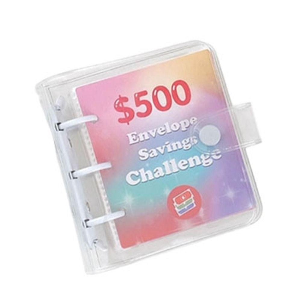 Loose Leaf Envelope Challenge Binder Waterproof Mini Budget Binder Savings Challenge style 3
Loose Leaf Envelope Challenge Binder Waterproof Mini Budget Binder Savings Challenge style 3