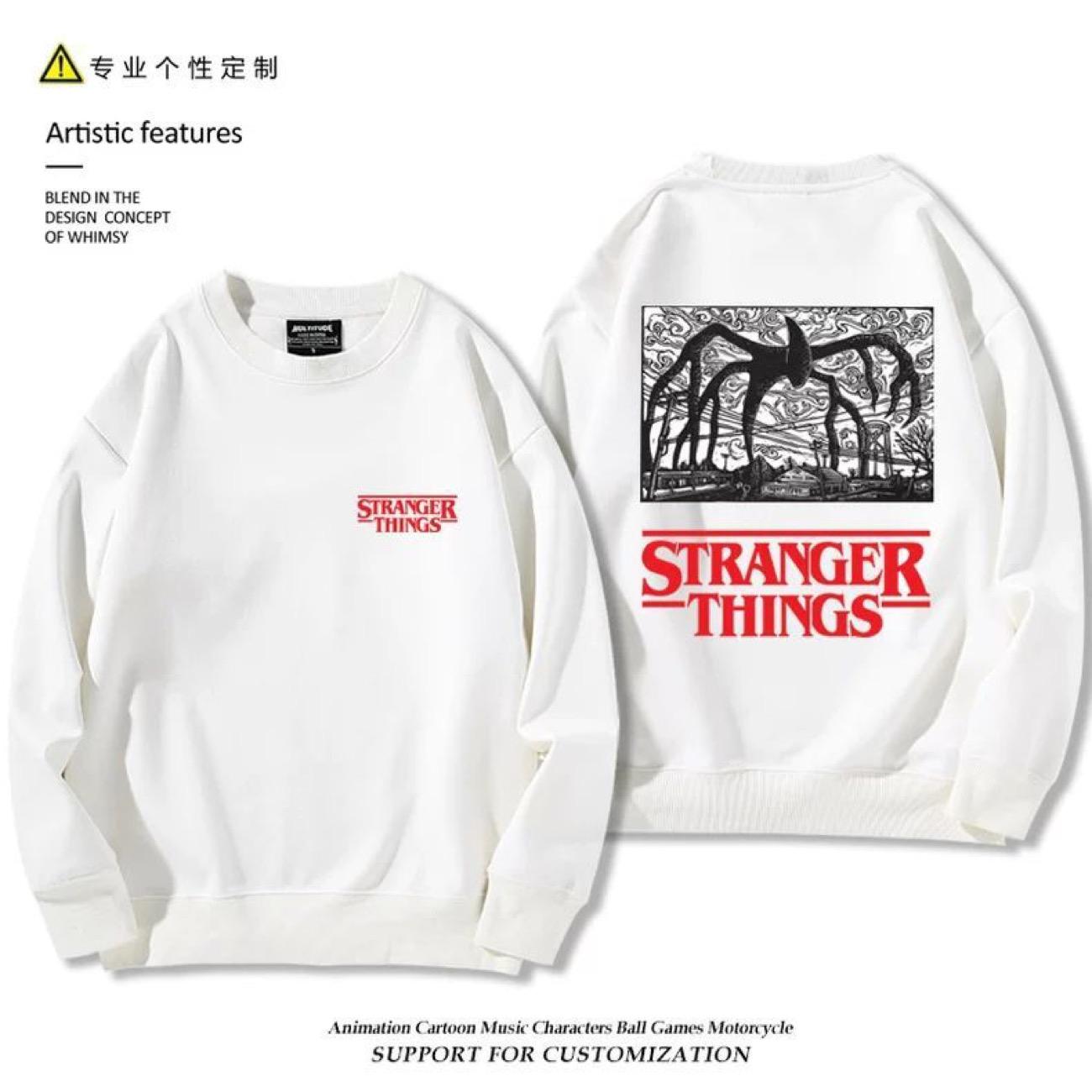 Світшот Stranger Things Пальто Мода осінній одяг white9-L білий
Світшот Stranger Things Пальто Мода осінній одяг white9-L білий