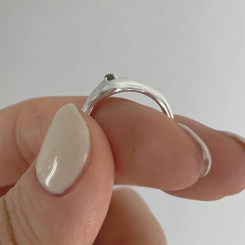 PANJBJ 925 Sterling Silver Wave Irregular Rings For Women Zircon Hip-Hop Minimalist Finger Jewelry Party Gift Dropshipping
PANJBJ 925 Sterling Silver Wave Irregular Rings For Women Zircon Hip-Hop Minimalist Finger Jewelry Party Gift Dropshipping