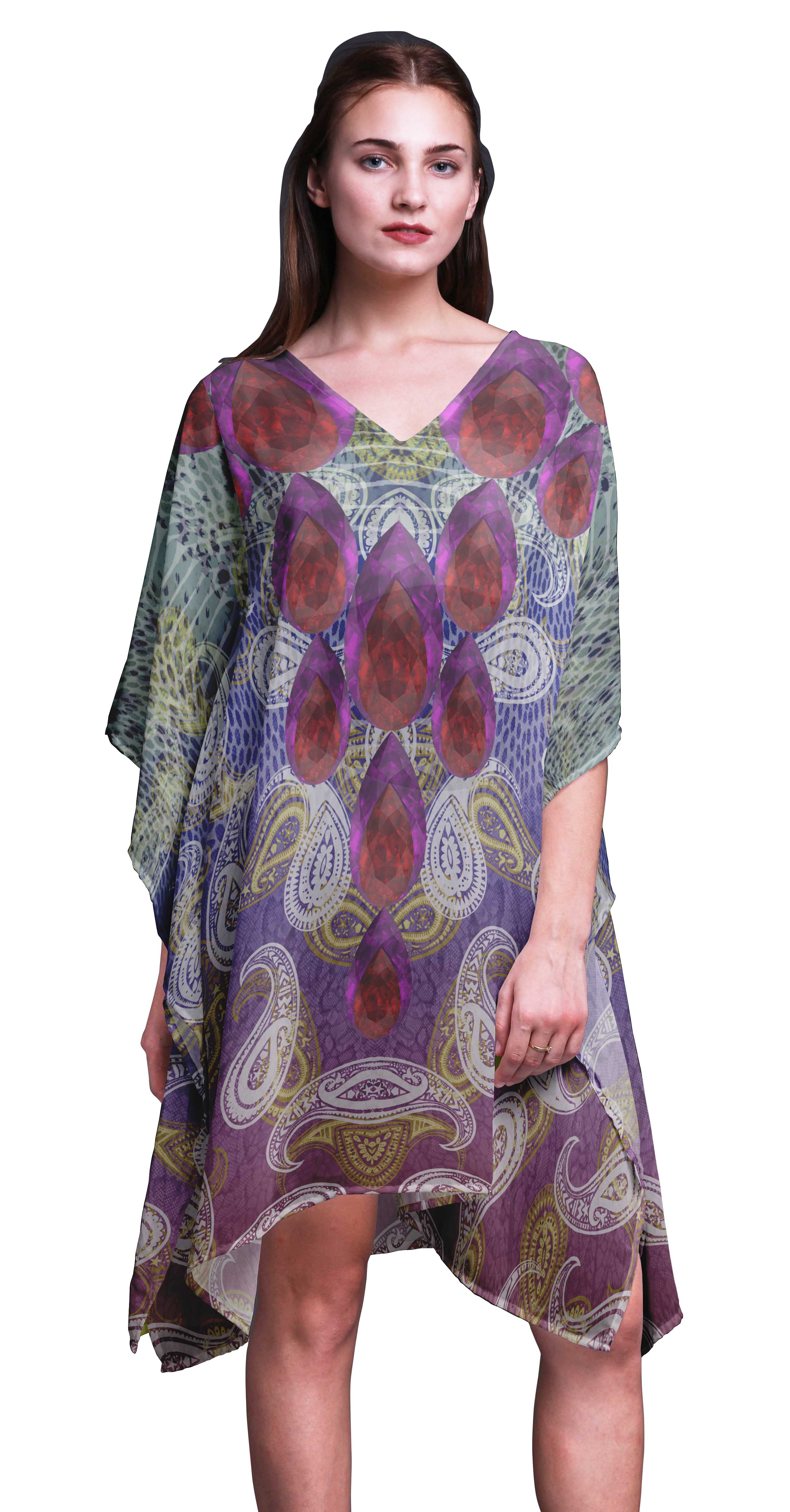 Коротка сукня міді-кафтан Phagun Пляжний купальник Cover up Жіночий кафтан-4X-5X XL-3X середній фіолетовий колір
Коротка сукня міді-кафтан Phagun Пляжний купальник Cover up Жіночий кафтан-4X-5X XL-3X середній фіолетовий колір