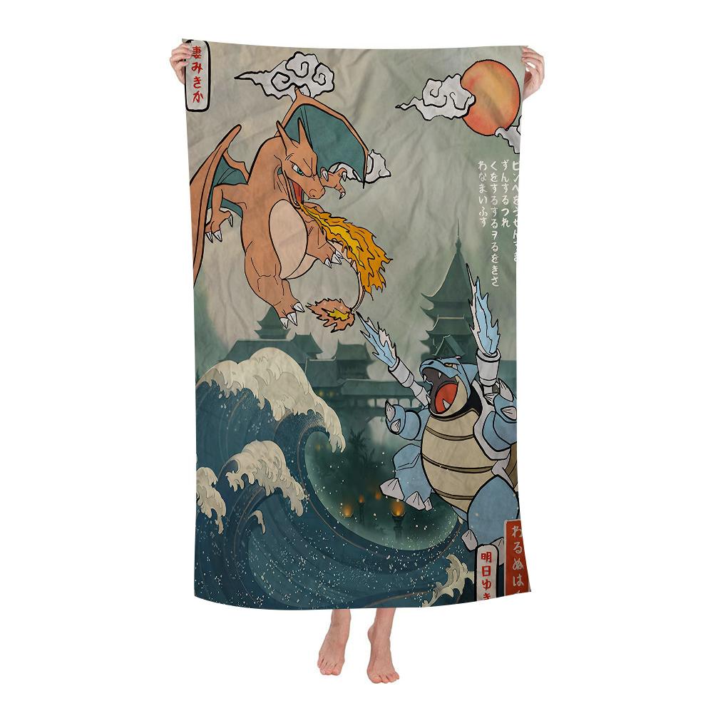 Japanese Anime P--pokemon-s Microfiber Blanket Quick Drying Beach Towels Oversized Printing Super Absorbent Pool Towel Blanket W30*H60(CM)
Japanese Anime P--pokemon-s Microfiber Blanket Quick Drying Beach Towels Oversized Printing Super Absorbent Pool Towel Blanket W30*H60(CM)