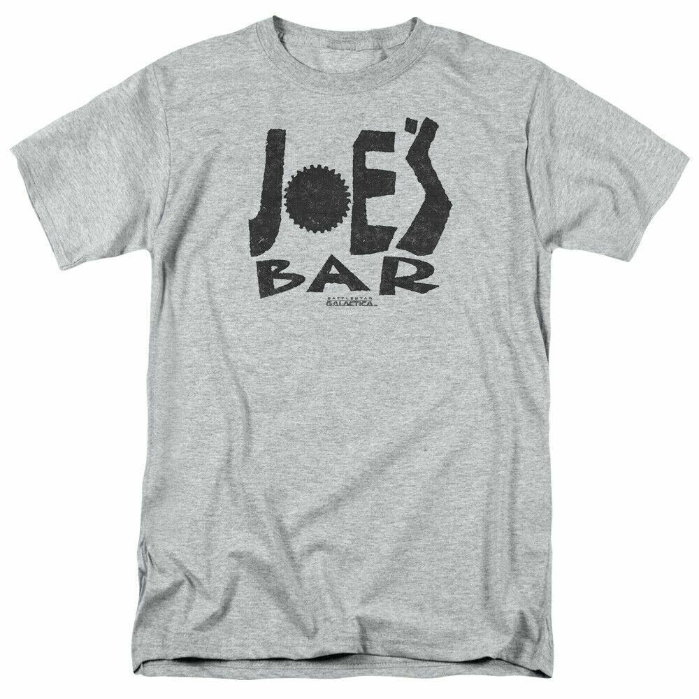 26 Battlestar Galactica Joes Bar Logo T Shirt Mens License Sci-Fi Tee Sport Gray Unisex T-Shirt M
26 Battlestar Galactica Joes Bar Logo T Shirt Mens License Sci-Fi Tee Sport Gray Unisex T-Shirt M