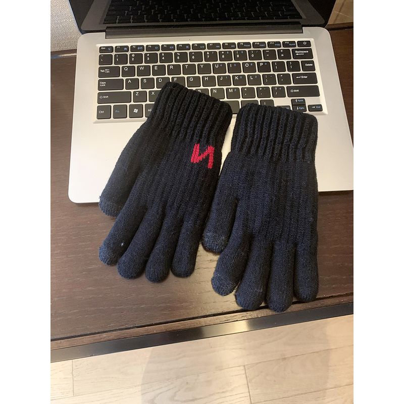 Xinhelp Touch Screen Letter N Knitting Gloves Winter Fleece-lined Thickened Outdoor Keep Warm Cycling Finger Gloves for Women Black All yards
Xinhelp Touch Screen Letter N Knitting Gloves Winter Fleece-lined Thickened Outdoor Keep Warm Cycling Finger Gloves for Women Black All yards