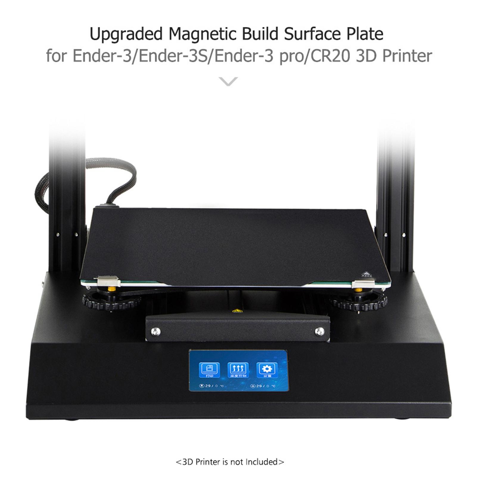 Crlity Ender-3 Upgrade Magnetic Build Plate Sticker Pads -Flexible Removable 3D Printer Hted Bed Cover 235*235mm for Ender-3/Ender-3S/End
Crlity Ender-3 Upgrade Magnetic Build Plate Sticker Pads -Flexible Removable 3D Printer Hted Bed Cover 235*235mm for Ender-3/Ender-3S/End