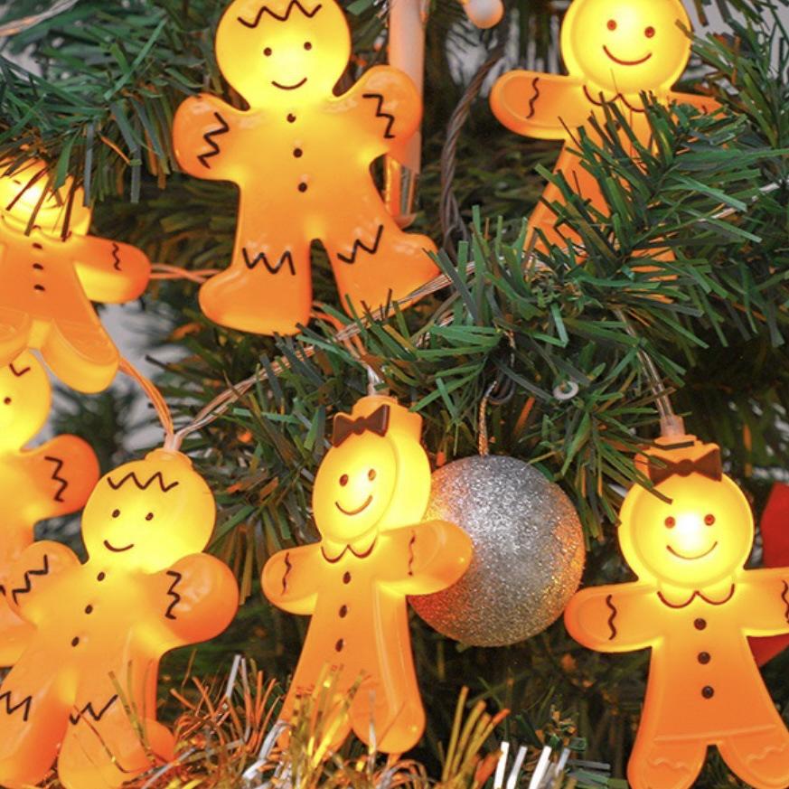 Gingerbread Man & Minions LED String Lights - Christmas Tree & Party Decor USB 1.5m 10 lights Steady
Gingerbread Man & Minions LED String Lights - Christmas Tree & Party Decor USB 1.5m 10 lights Steady