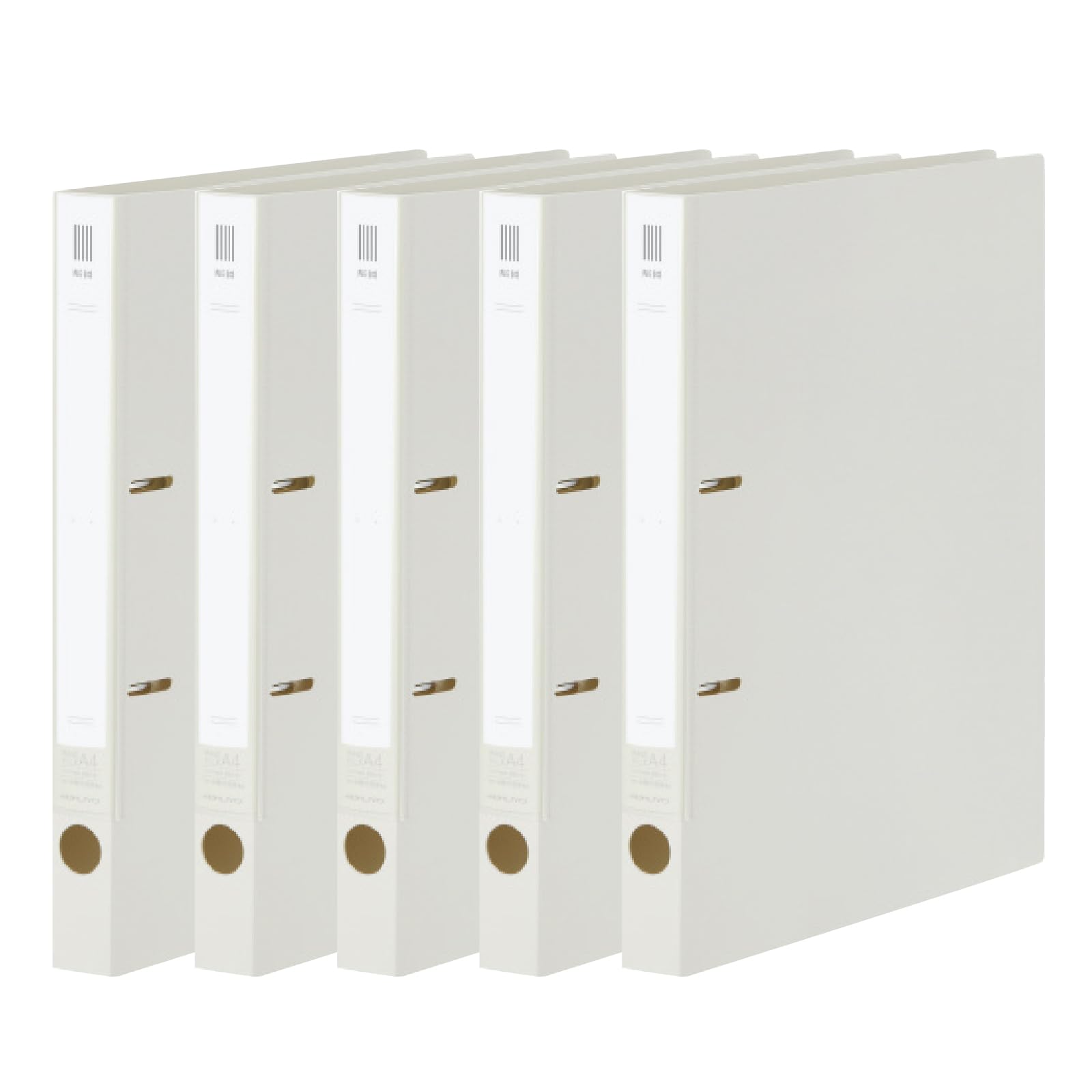 KOKUYO File Ring File NEOS A4 220-sheet capacity Off-white 5-book set F-NE430NWX5
KOKUYO File Ring File NEOS A4 220-sheet capacity Off-white 5-book set F-NE430NWX5