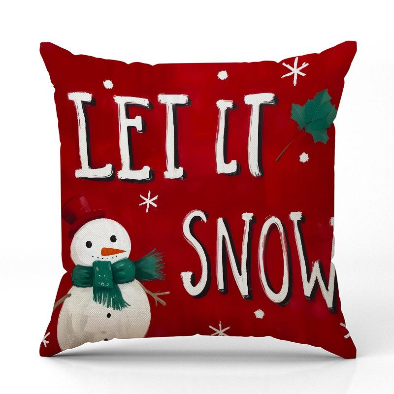 Новая Рождественская наволочка Белый Олень Льняная Наволочка с Принтом Праздничный Декор для Дивана в Помещении Чехол для Подушки
Новая Рождественская наволочка Белый Олень Льняная Наволочка с Принтом Праздничный Декор для Дивана в Помещении Чехол для Подушки