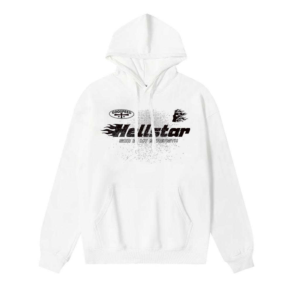 2025 Autumn/Winter Hell Star Letter Print Unisex Hoodie Extra Large білий
2025 Autumn/Winter Hell Star Letter Print Unisex Hoodie Extra Large білий