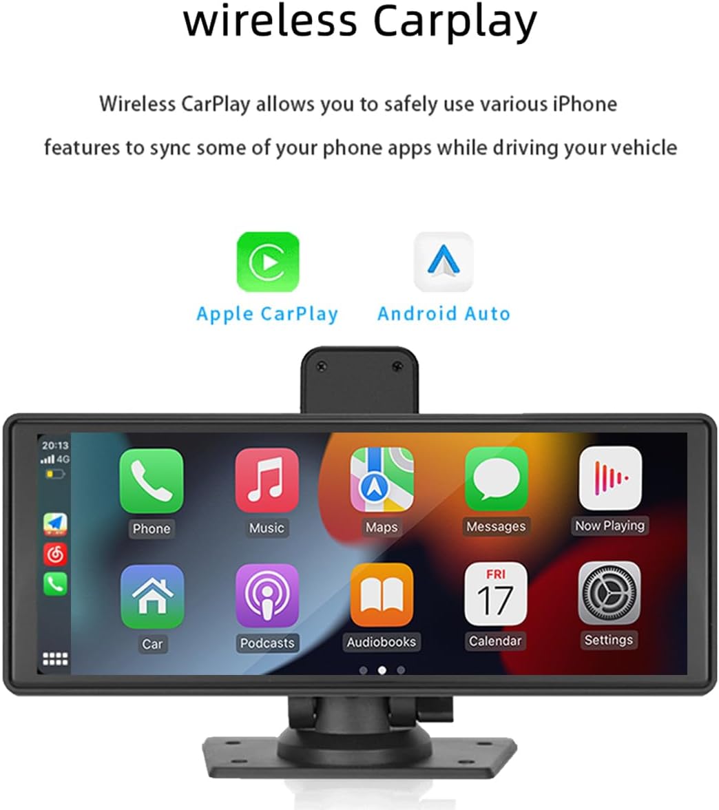 9.3 HD Car Stereo with Bluetooth, CarPlay, Android Auto, 1080p Backup Camera, Dash Cam, FM, AUX, Remote Control United States
9.3 HD Car Stereo with Bluetooth, CarPlay, Android Auto, 1080p Backup Camera, Dash Cam, FM, AUX, Remote Control United States