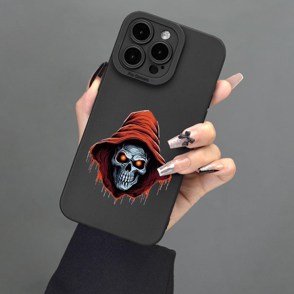 Чехол для iPhone 15 с рисунком черепа и защитой от падения с полной защитой линз iPhone 11 Pro Max
Чехол для iPhone 15 с рисунком черепа и защитой от падения с полной защитой линз iPhone 11 Pro Max