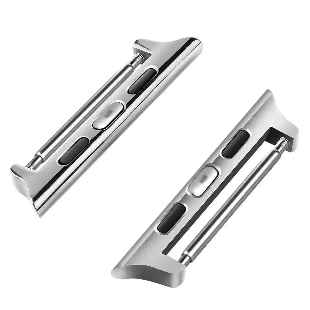 Stainless Steel Adapter Connector for apple Watch Ultra 49mm 45mm 41mm 44mm 42mm 40mm 38mm for iWatch 9 8 7 SE 6 5 4 3 2 1 22mm for 38 40 41mm серебряный
Stainless Steel Adapter Connector for apple Watch Ultra 49mm 45mm 41mm 44mm 42mm 40mm 38mm for iWatch 9 8 7 SE 6 5 4 3 2 1 22mm for 38 40 41mm серебряный