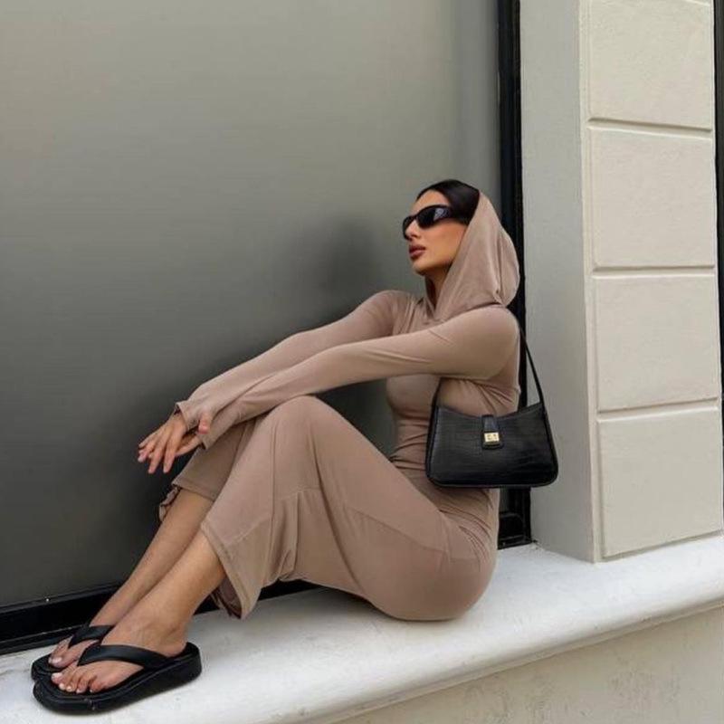 2024 Women s Casual Hooded Slimming Long Dress - European & American Fashion Medium
2024 Women s Casual Hooded Slimming Long Dress - European & American Fashion Medium