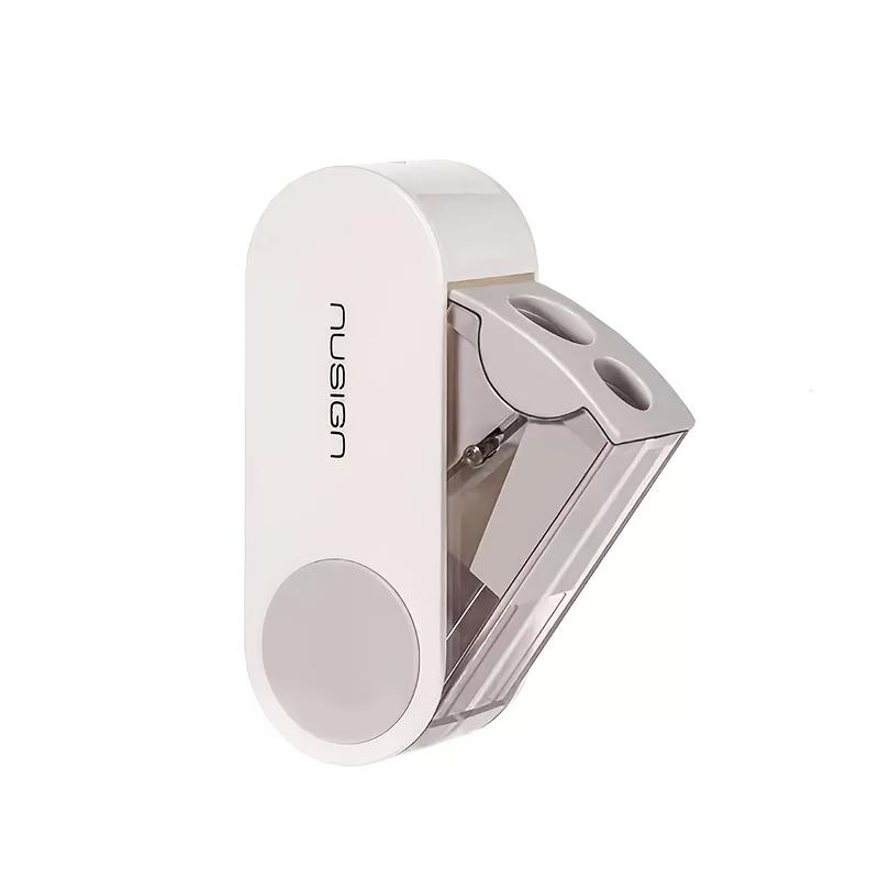 1pc Rotating Double-Hole Pencil Sharpener |Thick and Thin Two-hole Design,Durable Portable,Compatible with Multiple Pencil Types белый
1pc Rotating Double-Hole Pencil Sharpener |Thick and Thin Two-hole Design,Durable Portable,Compatible with Multiple Pencil Types белый