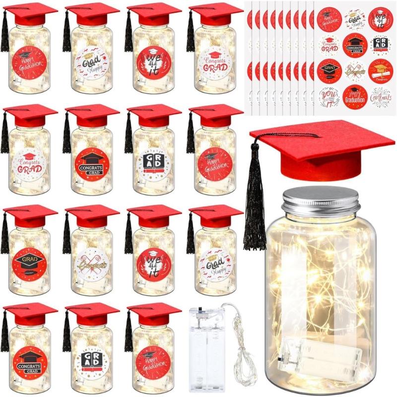 Graduation Decorations 2026 Light Up Mason Jar with Graduation Cap Tabletop Decoration Centerpieces Grad Party Supplies красный
Graduation Decorations 2026 Light Up Mason Jar with Graduation Cap Tabletop Decoration Centerpieces Grad Party Supplies красный