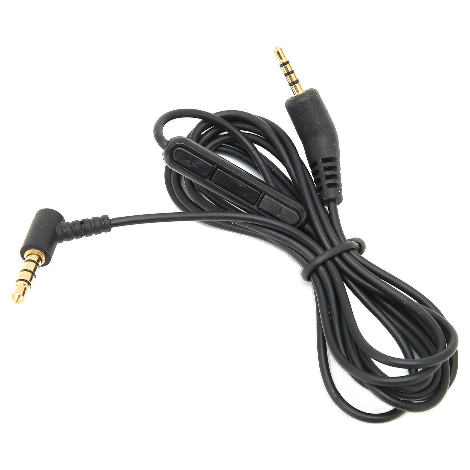 Headphones Cable Excellent Sound Quality High Frequency Transmission Replacement AUX Audio Cable for QC 3
Headphones Cable Excellent Sound Quality High Frequency Transmission Replacement AUX Audio Cable for QC 3