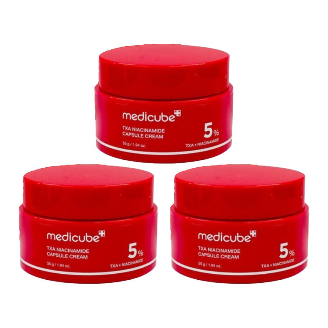 Medicube TXA Ніацинамід Капсульний Крем 55г (3 варіанти) #55g x 3pcs
Medicube TXA Ніацинамід Капсульний Крем 55г (3 варіанти) #55g x 3pcs