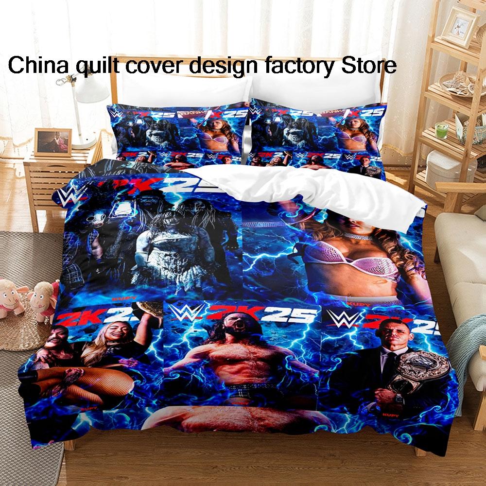 2K25 Liv Morgan Bedding Set Single Twin Full Queen King Size Bed Set Adult Kid Bedroom Duvetcover Sets Anime Parure De Lit Bed2 EU Single(135*200cm)3pcs
2K25 Liv Morgan Bedding Set Single Twin Full Queen King Size Bed Set Adult Kid Bedroom Duvetcover Sets Anime Parure De Lit Bed2 EU Single(135*200cm)3pcs