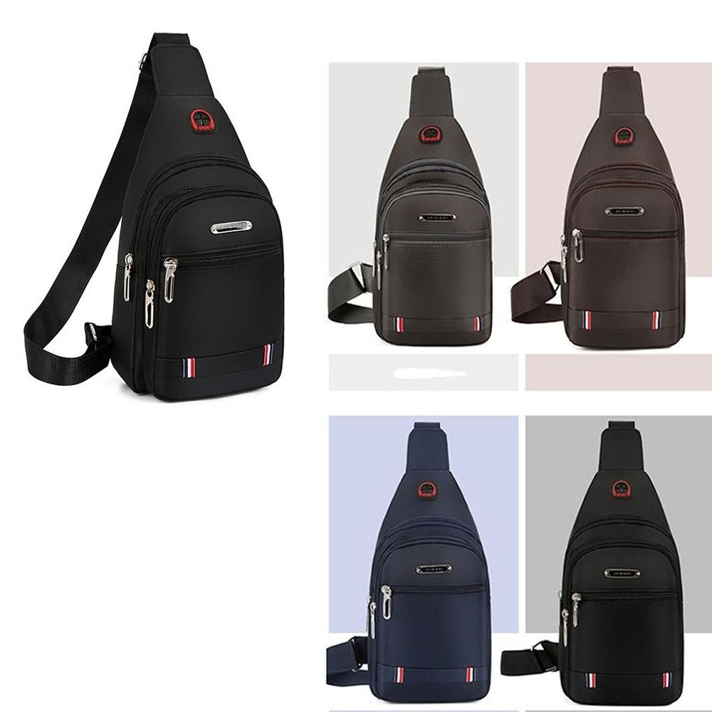 Black Blue Grey Brown Men Crossbody Bag USB Charge Port 3 Zipper Bag New Sling Chest Bag Male коричневий
Black Blue Grey Brown Men Crossbody Bag USB Charge Port 3 Zipper Bag New Sling Chest Bag Male коричневий
