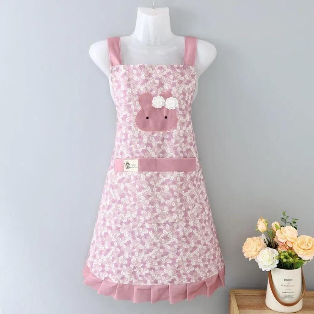 Rabbit Print Kitchen Cooking Apron Floral Style Catering Waist Apron Cute Restaurant Uniform Adult рожевий
Rabbit Print Kitchen Cooking Apron Floral Style Catering Waist Apron Cute Restaurant Uniform Adult рожевий