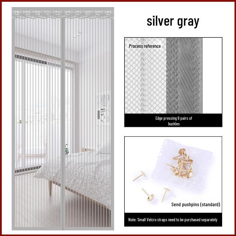 Магнитная летняя сетчатая дверная штора - Дизайн в полоску, Без сверления, Защита от комаров с крепежом 90x210 cm
Магнитная летняя сетчатая дверная штора - Дизайн в полоску, Без сверления, Защита от комаров с крепежом 90x210 cm