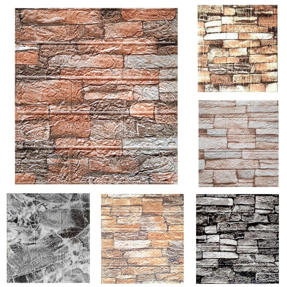 Peel and Stick Self-adhesive Wallpaper Panel DIY Decorative Stickers Wallboard Renovation Style G 
Peel and Stick Self-adhesive Wallpaper Panel DIY Decorative Stickers Wallboard Renovation Style G