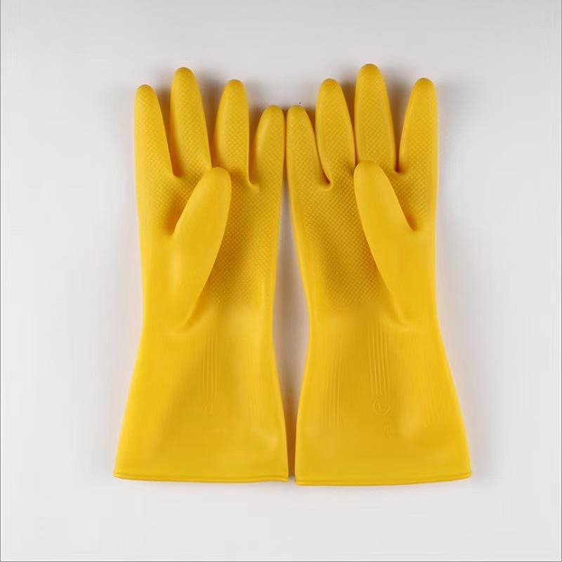 Nanyang Thickened Latex Rubber Gloves - Acid & Alkali Resistant for Household, Dishwashing, and Car Washing. Large - L
Nanyang Thickened Latex Rubber Gloves - Acid & Alkali Resistant for Household, Dishwashing, and Car Washing. Large - L