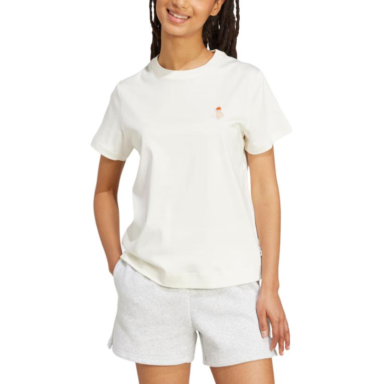 Adidas Polygiene Graphic T-Shirt Sports Casual Round Neck Short Sleeve Women Tops Han-Jade-White JV8515 XL
Adidas Polygiene Graphic T-Shirt Sports Casual Round Neck Short Sleeve Women Tops Han-Jade-White JV8515 XL