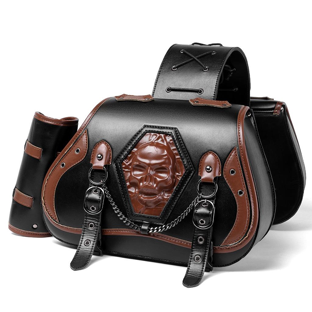 Punk Retro Style Harley Motorcycle Hanging Bag Skull Locomotive Rock Modification Bag Multi-Model Universal
Punk Retro Style Harley Motorcycle Hanging Bag Skull Locomotive Rock Modification Bag Multi-Model Universal